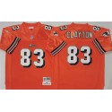 Miami Dolphins #83 Mark Clayton Orange Throwback Stitched Football Jersey