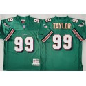 Miami Dolphins #99 Jason Taylor Aqua Throwback Stitched Football Jersey
