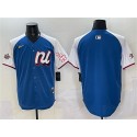 National League Los Angeles Dodgers Blank Blue Alternate 2025 All-Star Edition Limited Stitched Jersey