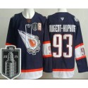 Edmonton Oilers #93 Ryan Nugent Hopkins Navy Alternate 2025 Stanley Cup Final Authentic Jersey
