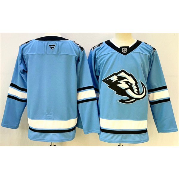 Utah Mammoth Blank Blue 2025 Stitched Jersey