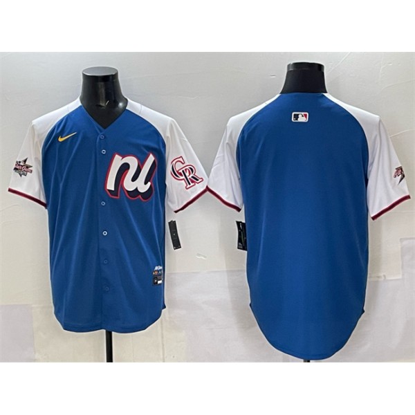 National League Colorado Rockies Blank Blue 2025 All-Star Edition Limited Stitched 