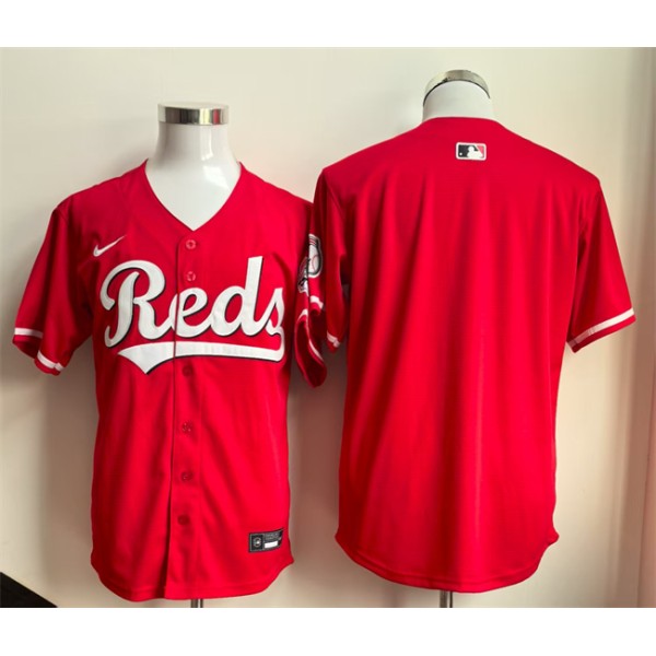 Cincinnati Reds Blank Red Limited Stitched Jersey