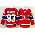 Montreal Canadiens #93 Ivan Demidov Red 2024-25 Stitched Jersey