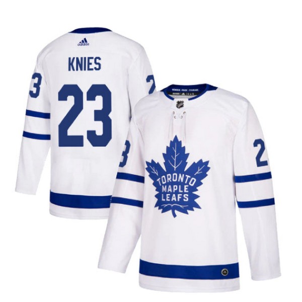 Toronto Maple Leafs Matthew Knies adidas White Authentic Player Jersey