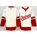 Detroit Red Wings Blank White Red 2024-25 Stitched Jersey