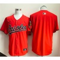 Baltimore Orioles Blank Orange Limited Stitched Jersey