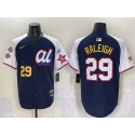 American League #29 Cal Raleigh Navy Alternate 2025 All-Star With Patch Edition Limited Stitched Jersey