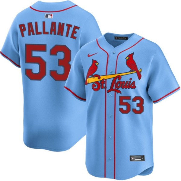 St. Louis Cardinals Blank Black Lights Out Limited Stitched Jersey