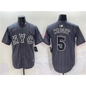 New York Mets #5 David Wright Navy City Connect Stitched Jersey