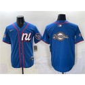 Milwaukee Brewers Team Big Logo Blue 2025 All-Star Edition Limited Stitched Jersey