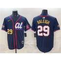 American League #29 Cal Raleigh Navy 2025 All-Star Edition V2 Limited Stitched Jersey