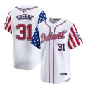 Detroit Tigers #31 Riley Greene White 2025 Independence Day Vapor Premier Limited Stitched Jersey