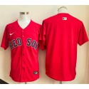 Boston Red Sox Blank Red Limited Stitched Jersey