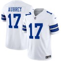 Dallas Cowboys #17 Brandon Aubrey White 2025 F.U.S.E Vapor Untouchable Limited Football Stitched Jersey