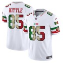 San Francisco 49ers #85 George kittle White 2025 F.U.S.E. Mexico Vapor Limited Football Stitched Jersey
