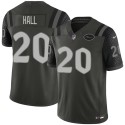 New York Jets #20 Breece Hall Black 2025 F.U.S.E. “Rivalries” Vapor Limited Football Stitched Jersey