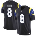 Los Angeles Rams #8 Jared Verse Black 2025 F.U.S.E. “Rivalries” Vapor Limited Football Stitched Jersey