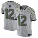Seattle Seahawks #12 Fan Gray 2025 F.U.S.E. “Rivalries” Vapor Untouchable Limited Football Stitched Jersey