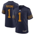 Green Bay Packers #1 Micah Parsons Navy The 1923 Classic Football Stitched Game Jersey
