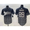 Las Vegas Raiders #89 Brock Bowers Black Limited Stitched Jersey