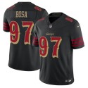 San Francisco 49ers #97 Nick Bosa Black 2025 F.U.S.E. “Rivalries” Vapor Limited Football Stitched Jersey