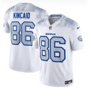 Buffalo Bills #86 Dalton Kincaid White 2025 F.U.S.E. “Rivalries” Vapor Limited Football Stitched Jersey