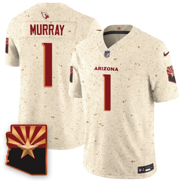 Arizona Cardinals #1 Kyler Murray 2025 F.U.S.E. “Rivalries” Vapor Untouchable Limited Football Stitched Jersey