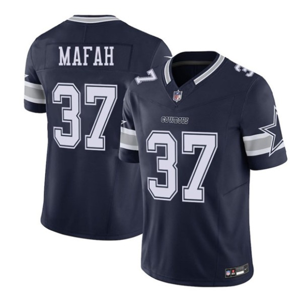 Dallas Cowboys #37 Phil Mafah Navy 2025 F.U.S.E Draft Vapor Untouchable Limited Football Stitched Jersey