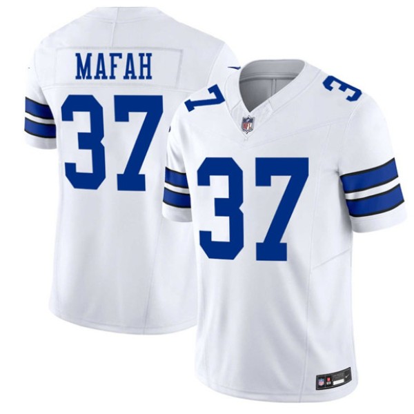 Dallas Cowboys #37 Phil Mafah White 2025 F.U.S.E Vapor Untouchable Limited Football Stitched Jersey