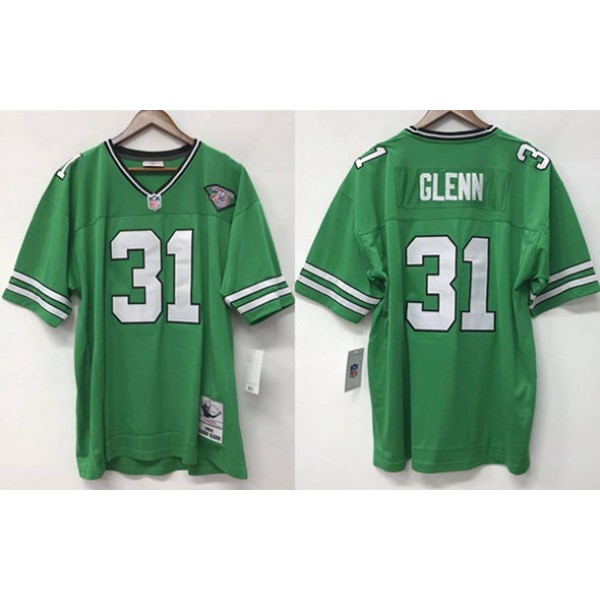 New York Jets #31 Aaron Glenn Green 1994 Throwback Stitched Jersey
