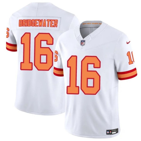 Tampa Bay Buccaneers #16 Teddy Bridgewater White 2025 F.U.S.E. Vapor Limited Football Stitched Jersey