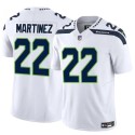 Seattle Seahawks #22 Damien Martinez White 2025 F.U.S.E. Vapor Untouchable Limited Football Stitched Jersey