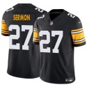Pittsburgh Steelers #27 Trey Sermon Black 2025 F.U.S.E. Alternate Vapor Untouchable Limited Football Stitched Jersey