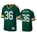 Green Bay Packers #36 LeRoy Butler Mitchell Ness 1996 Throwback Green Jersey