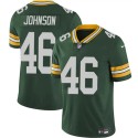 Green Bay Packers #46 Amar Johnson Green 2025 Vapor Untouchable Limited Football Stitched Jersey