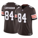 Cleveland Browns #84 Gage Larvadain Brown 2025 F.U.S.E. Vapor Limited Football Stitched Jersey