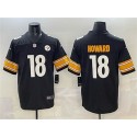 Pittsburgh Steelers #18 Will Howard Black 2025 Vapor Limited Football Stitched Jersey