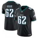 Philadelphia Eagles #62 Jason Kelce Black 2024 F.U.S.E. Vapor Untouchable Limited Football Stitched Jersey