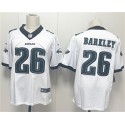 Philadelphia Eagles #26 Saquon Barkley White 2024 New Vapor Untouchable Limited Football Stitched Jersey