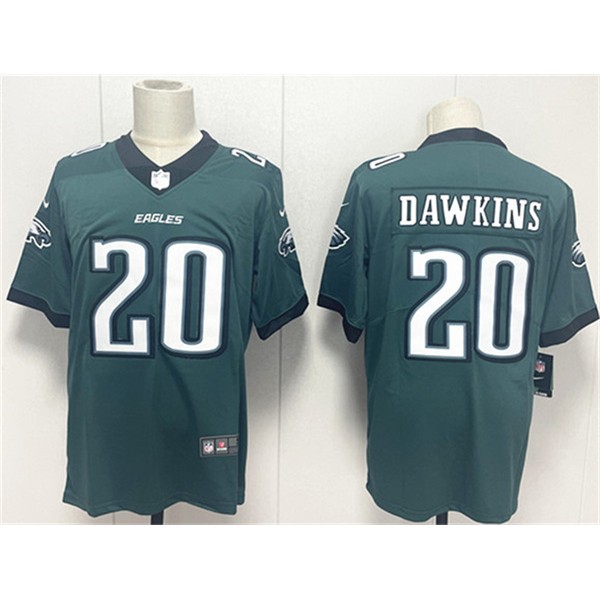 Philadelphia Eagles #20 Brian Dawkins Green 2024 New Vapor Untouchable Limited Football Stitched Jersey