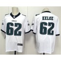 Philadelphia Eagles #62 Jason Kelce White 2024 New Vapor Untouchable Limited Football Stitched Jersey