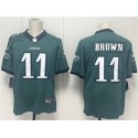 Philadelphia Eagles #11 A.J. Brown Green 2024 New Vapor Untouchable Limited Football Stitched Jersey