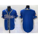 Los Angeles Rams Blank Royal Cool Base Stitched Jersey