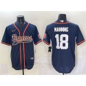Denver Broncos #18 Peyton Manning Navy Cool Base Stitched Jersey