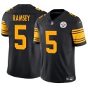 Pittsburgh Steelers #5 Jalen Ramsey Black 2025 F.U.S.E. Color Rush Vapor Limited Football Stitched Jersey