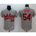 Athletics #54 Sonny Gray Grey Fashion Stars Stripes Flexbase Authentic Stitched Jersey
