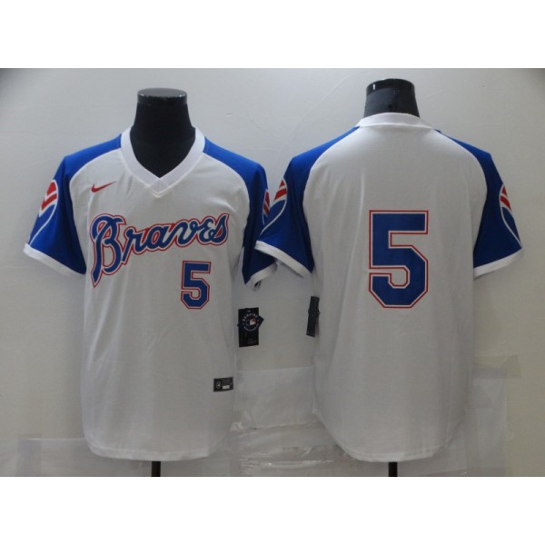 Atlanta Braves #5 Cool Base Stitched Jersey