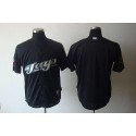 Blue Jays Blank Black Cool Base Stitched Jersey