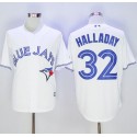 Blue Jays #32 Roy Halladay White New Cool Base Stitched Jersey